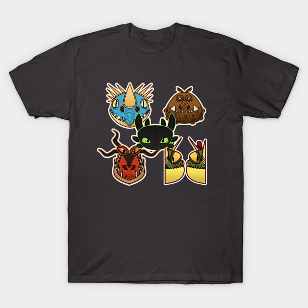 Alpha - How To Train Your Dragon T-Shirt by GauntletQueen